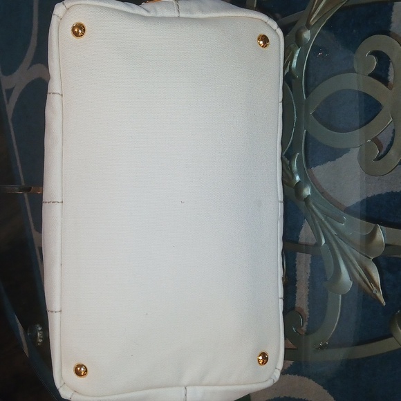 Prada Milano canapa euc canvas tote bag - Picture 5 of 16